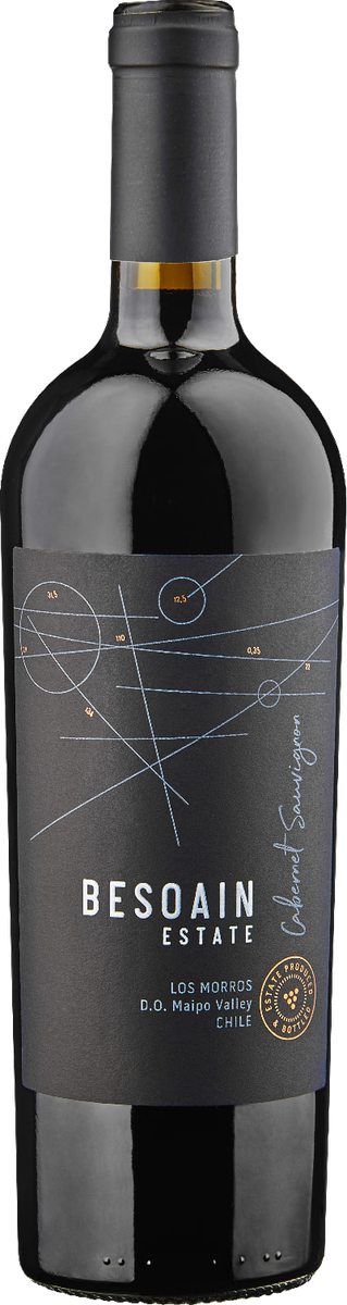 Botella Besoain Estate Cabernet Sauvignon 2016, Los Morros, D.O. Valle del Maipo
